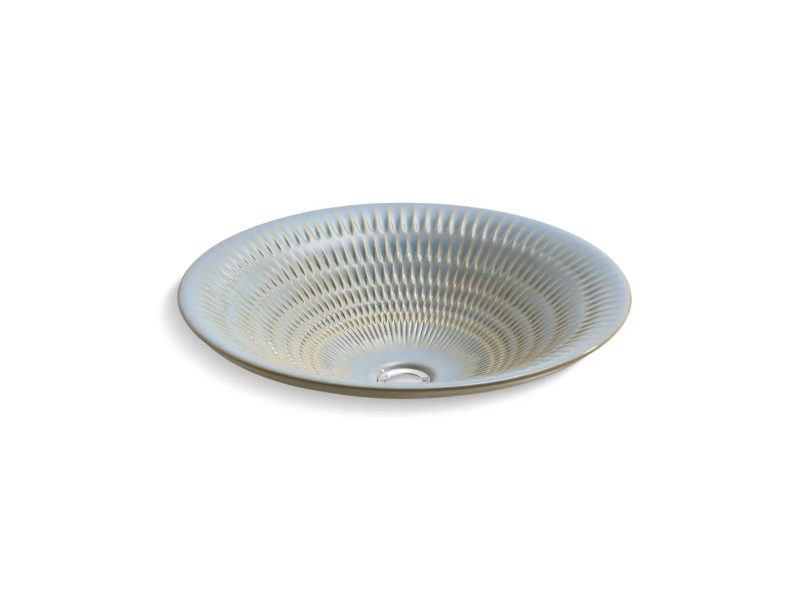 17-3/4" round drop-in bathroom sink, no overflow^Kohler Discount