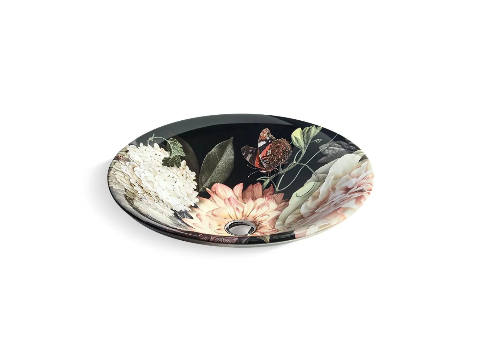 17-3/4" round drop-in bathroom sink, no overflow^Kohler Best
