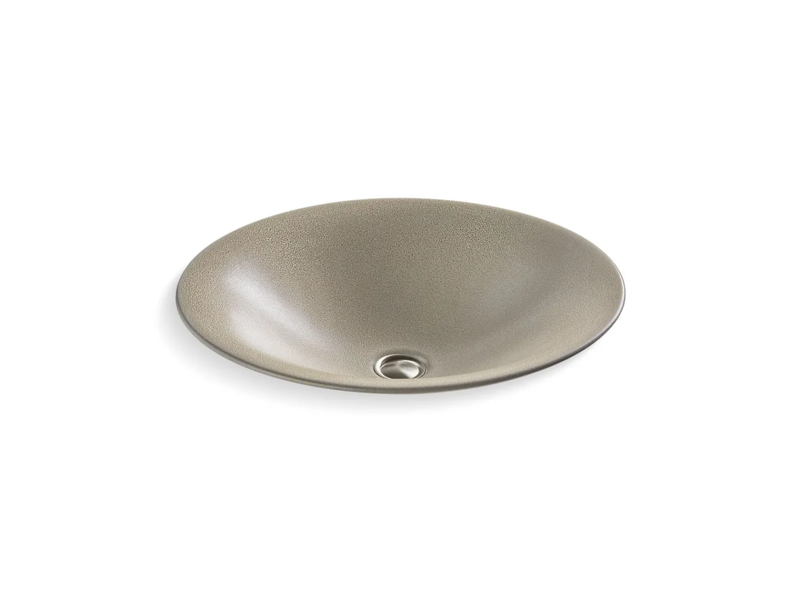 17-1/2" round drop-in bathroom sink, no overflow^Kohler Clearance