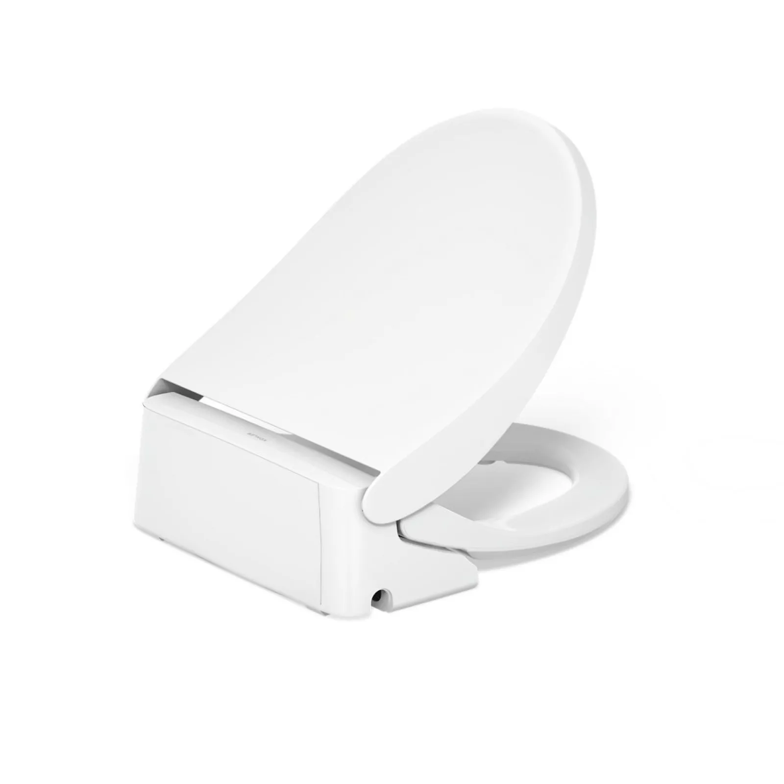 Round-front bidet toilet seat with remote control^Kohler Best