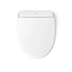 Round-front bidet toilet seat with remote control^Kohler Best