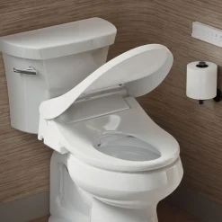 Round-front bidet toilet seat with remote control^Kohler Best