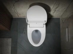 Round-front bidet toilet seat with remote control^Kohler Best
