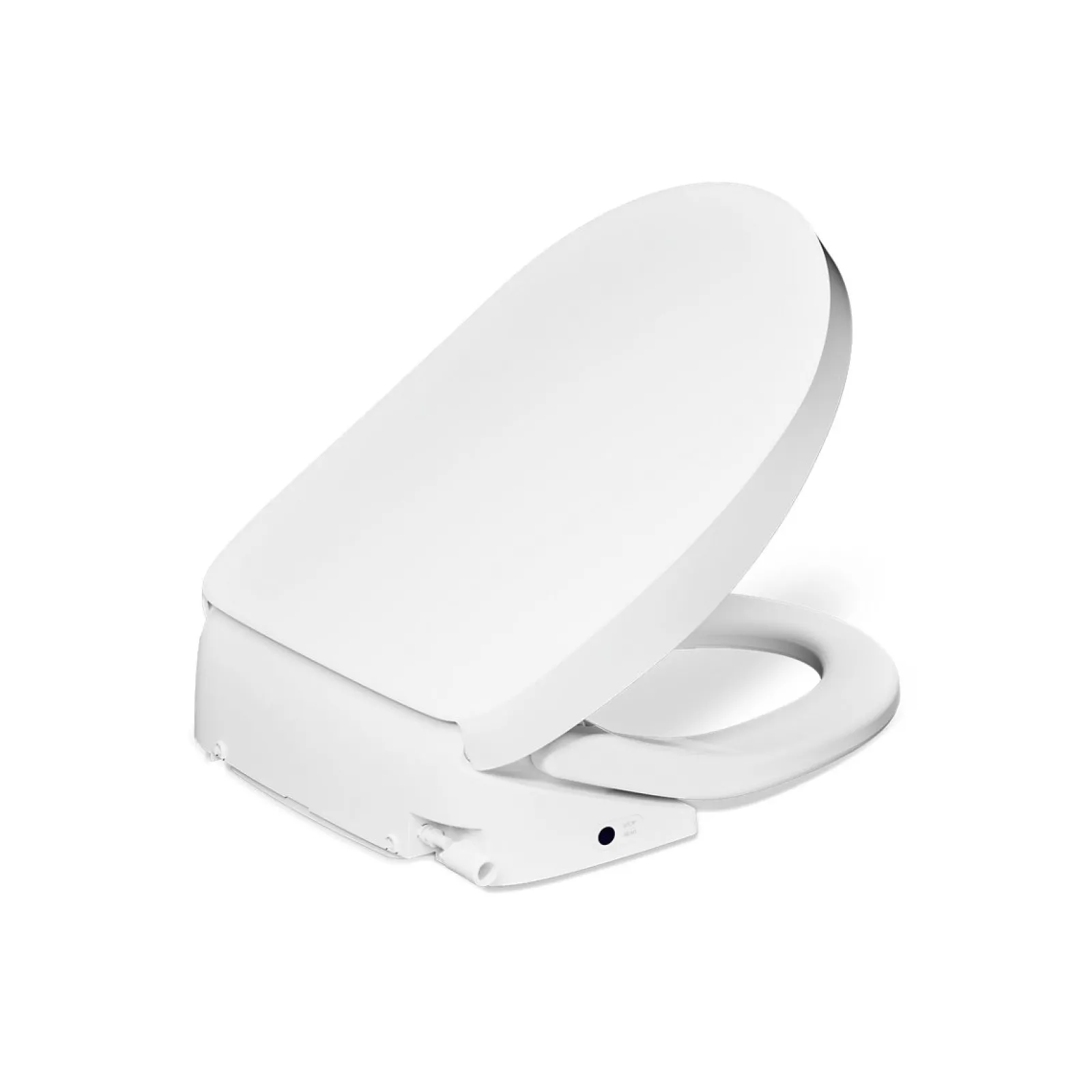 Round-front bidet toilet seat with remote control^Kohler Best