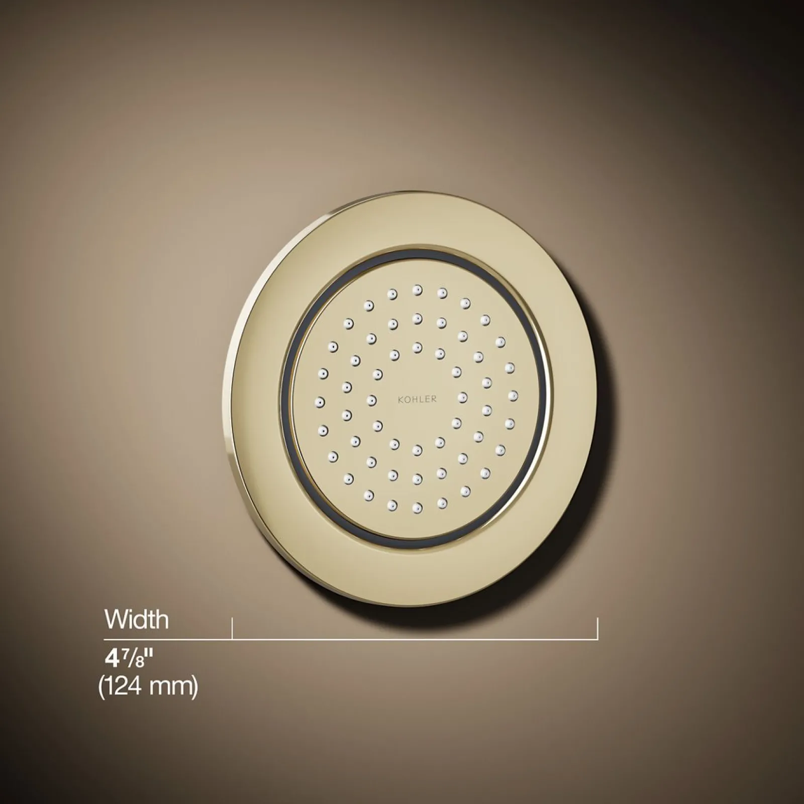 Round 54-nozzle single-function body spray, 2.0 gpm^Kohler Outlet