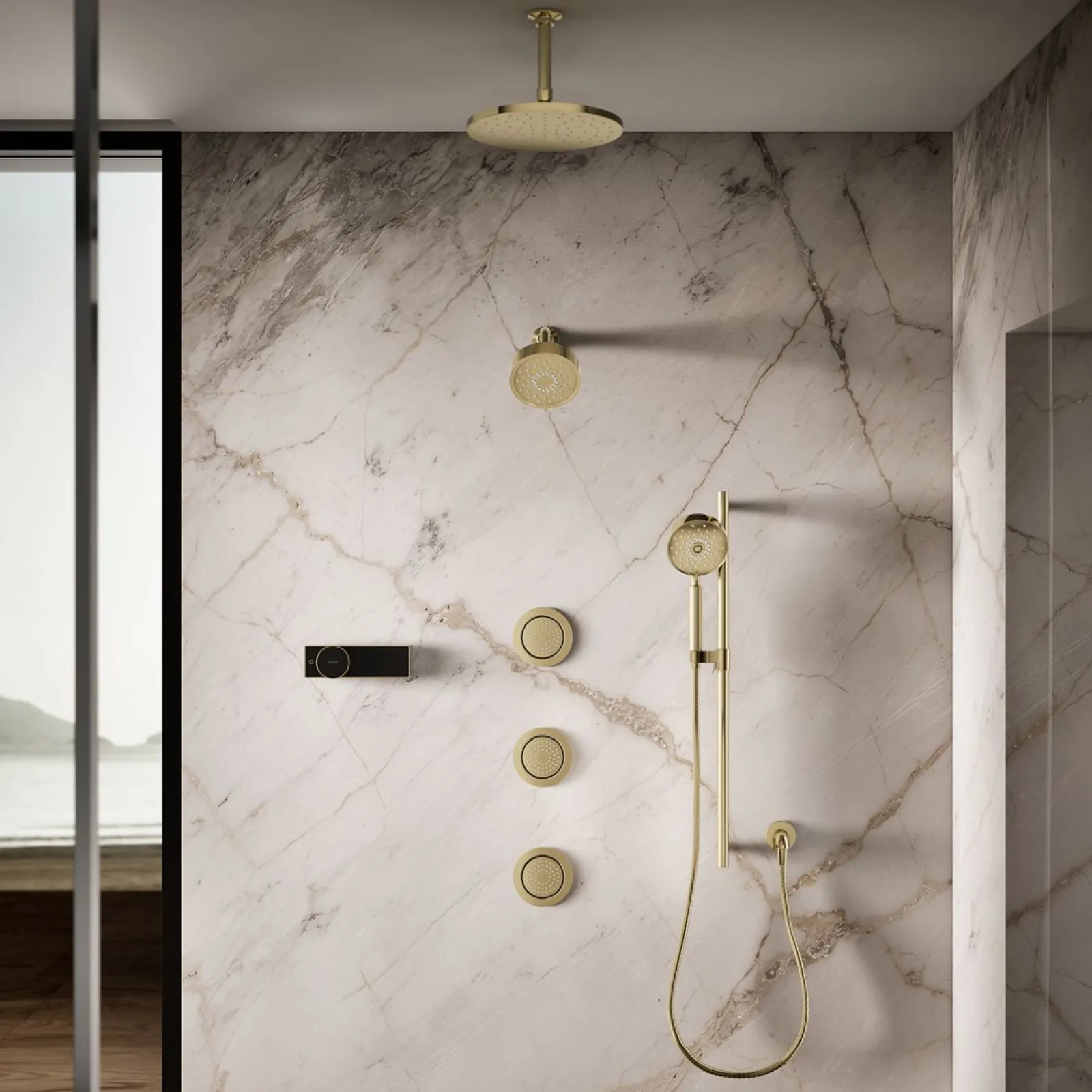 Round 54-nozzle single-function body spray, 2.0 gpm^Kohler Outlet