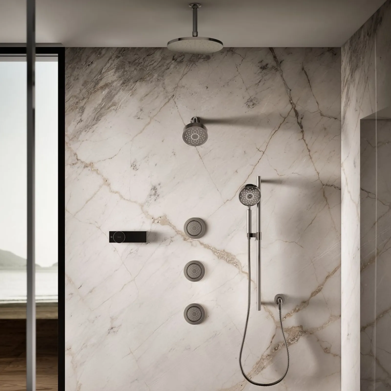 Round 54-nozzle single-function body spray, 2.0 gpm^Kohler Outlet