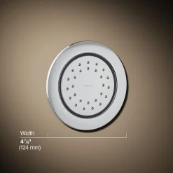 Round 27-nozzle single-function body spray, 1.0 gpm^Kohler Outlet