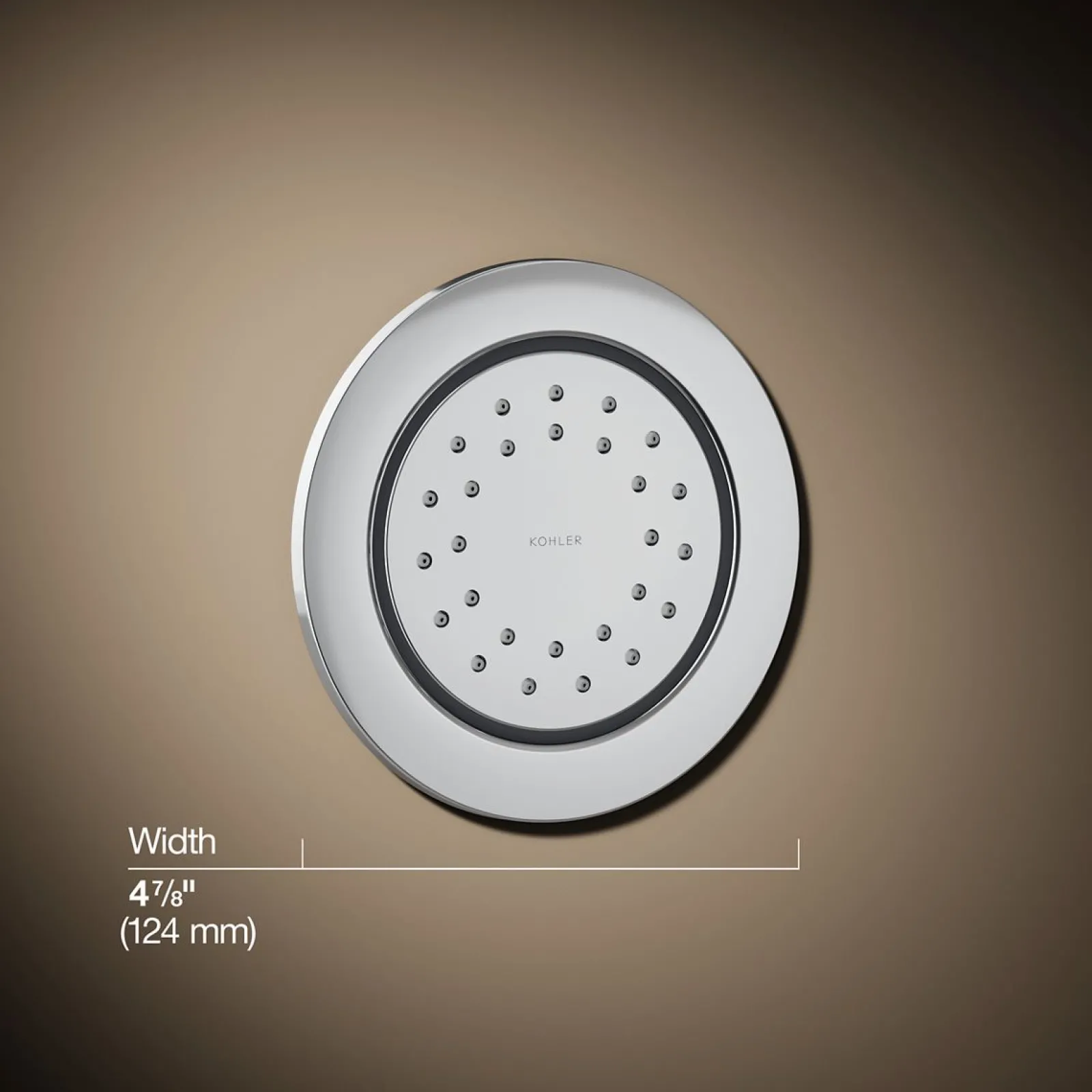 Round 27-nozzle single-function body spray, 1.0 gpm^Kohler Outlet