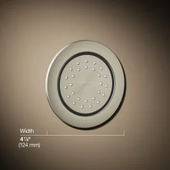 Round 27-nozzle single-function body spray, 1.0 gpm^Kohler Outlet