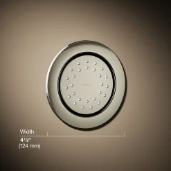 Round 27-nozzle single-function body spray, 1.0 gpm^Kohler Outlet