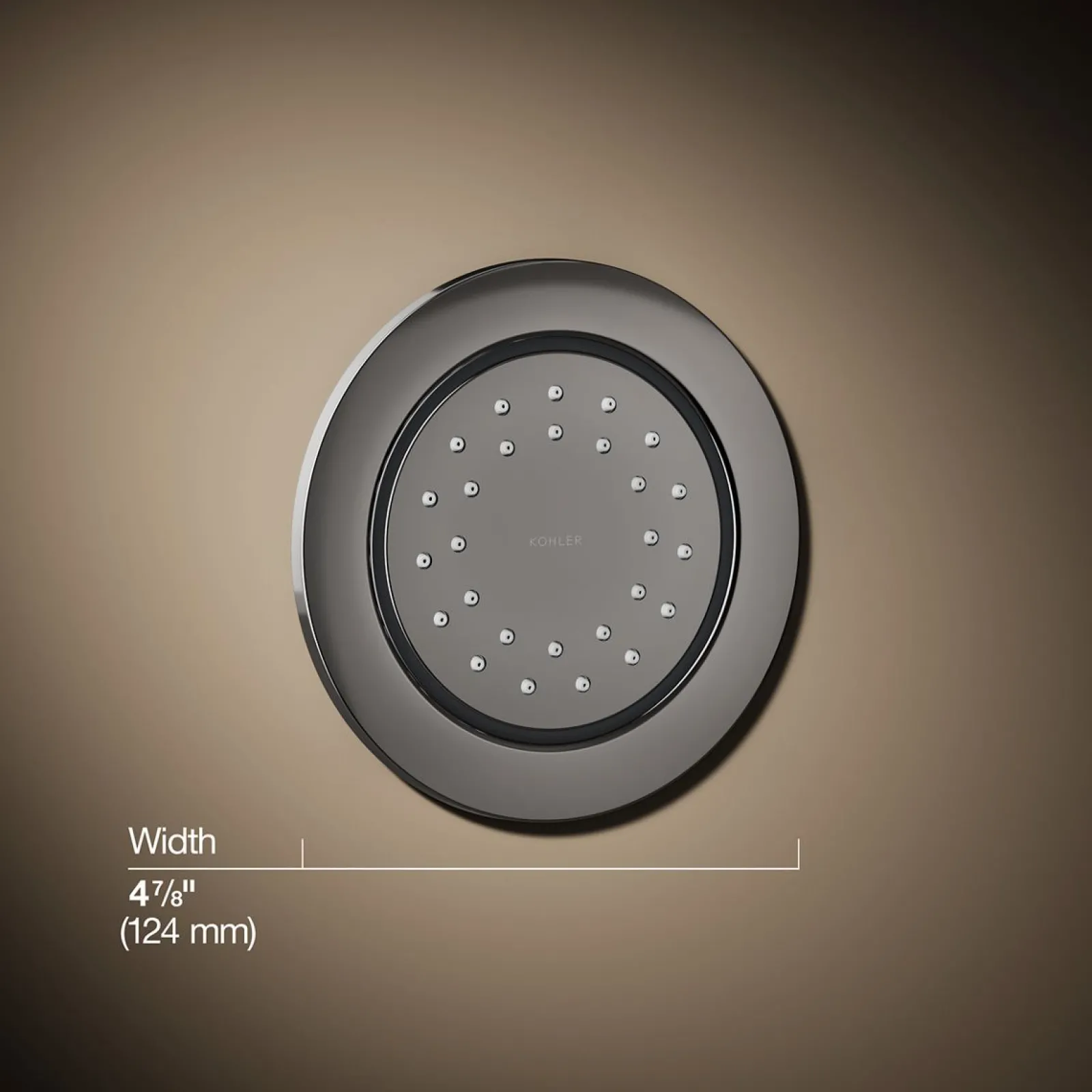 Round 27-nozzle single-function body spray, 1.0 gpm^Kohler Outlet