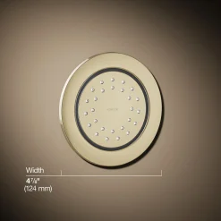 Round 27-nozzle single-function body spray, 1.0 gpm^Kohler Outlet