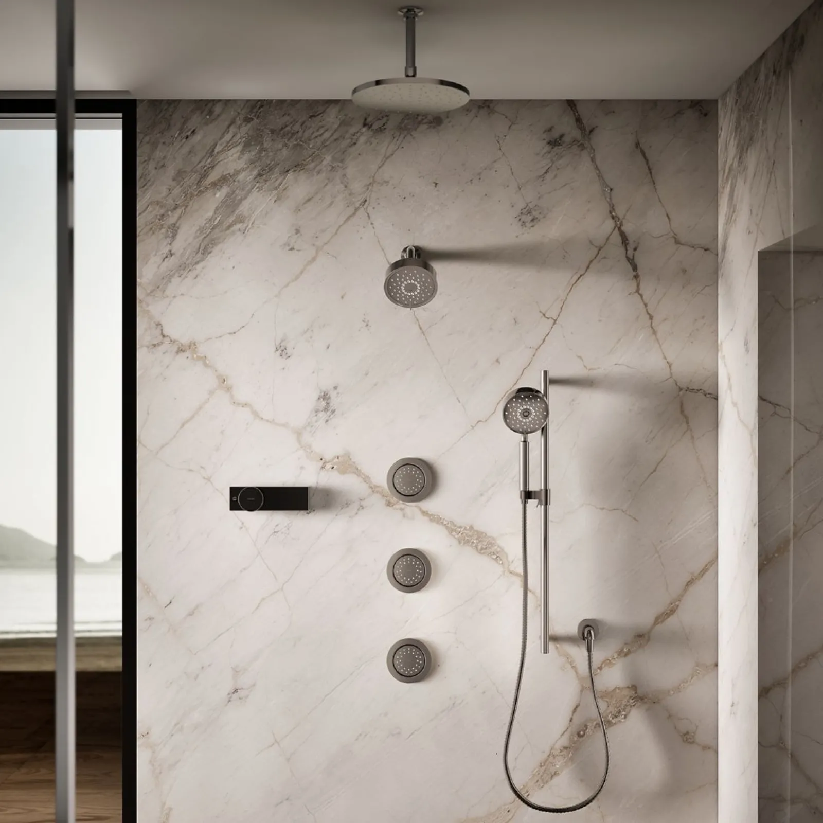 Round 27-nozzle single-function body spray, 1.0 gpm^Kohler Outlet