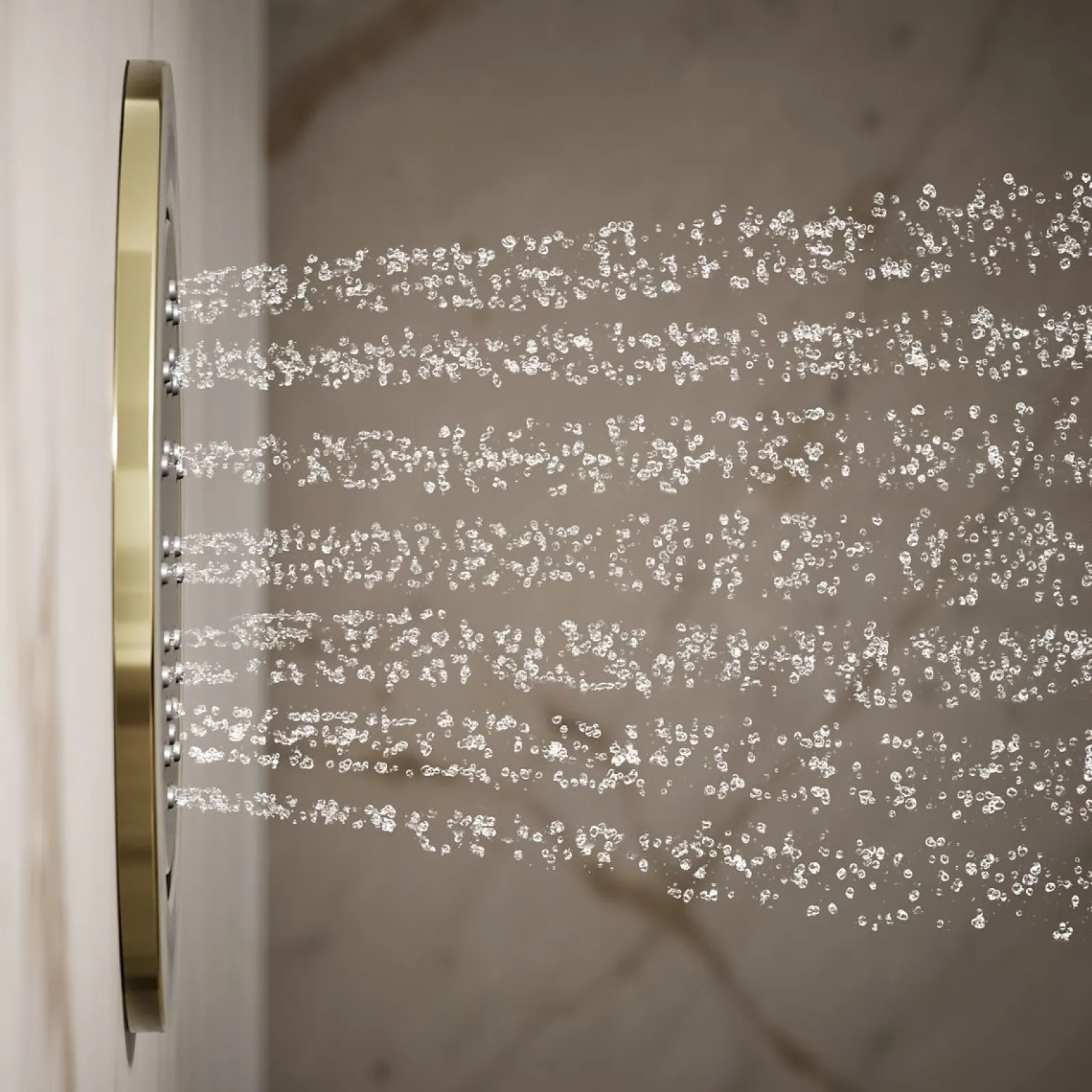 Round 27-nozzle single-function body spray, 1.0 gpm^Kohler Outlet