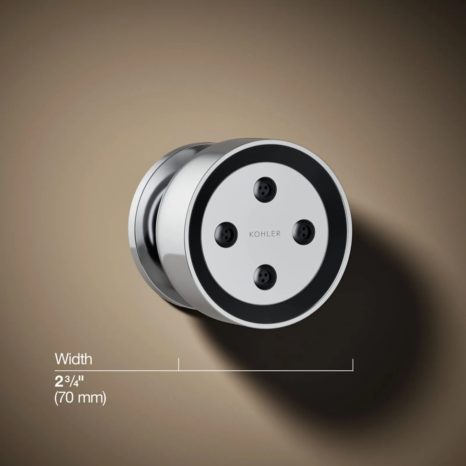 Round single-function body spray, 2.5 gpm^Kohler New