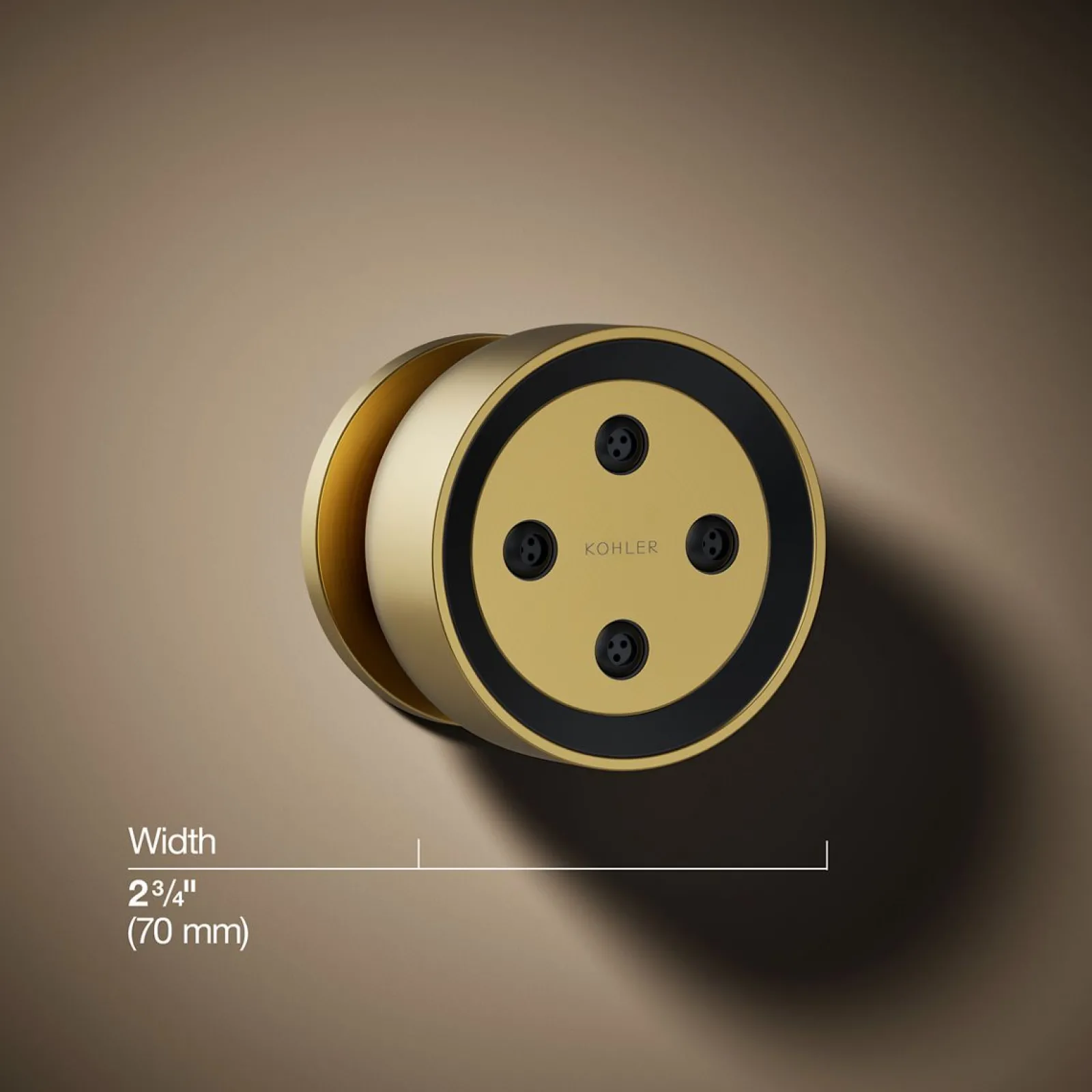 Round single-function body spray, 2.5 gpm^Kohler New