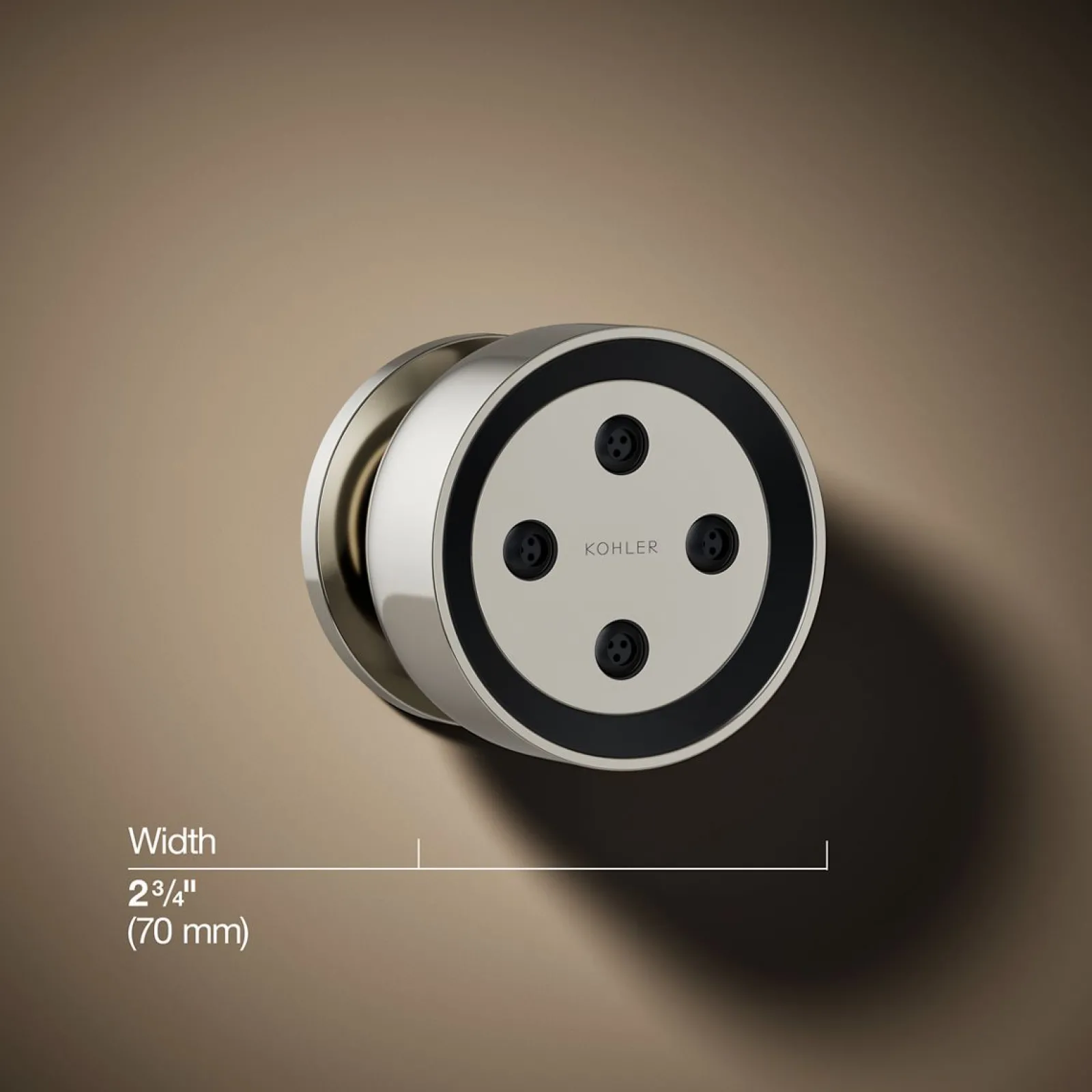 Round single-function body spray, 2.5 gpm^Kohler New