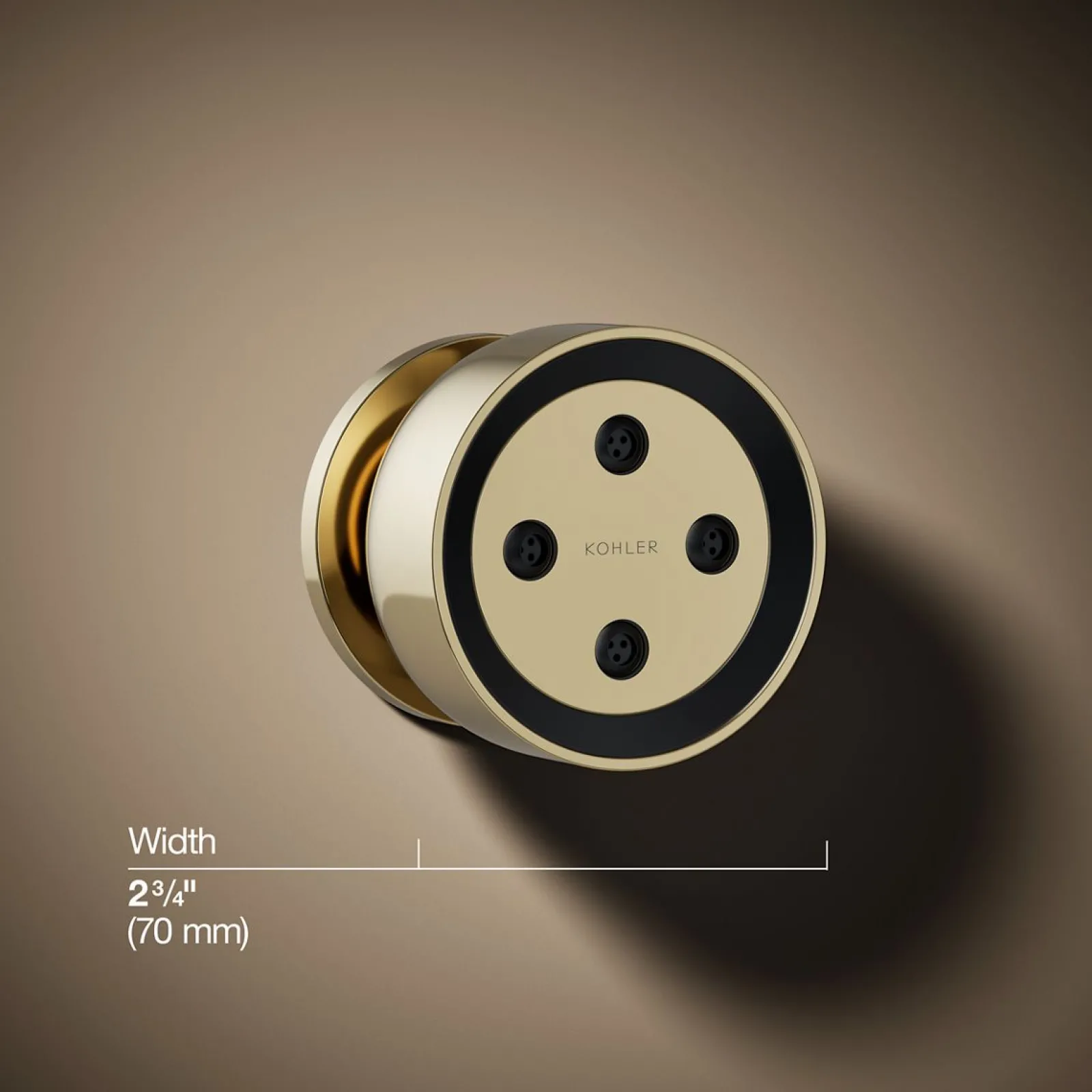 Round single-function body spray, 2.5 gpm^Kohler New
