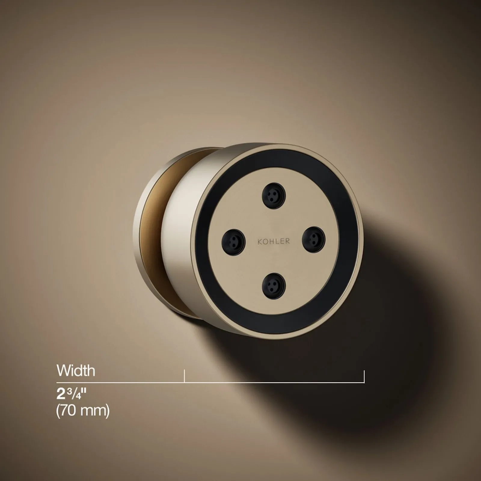 Round single-function body spray, 2.5 gpm^Kohler New