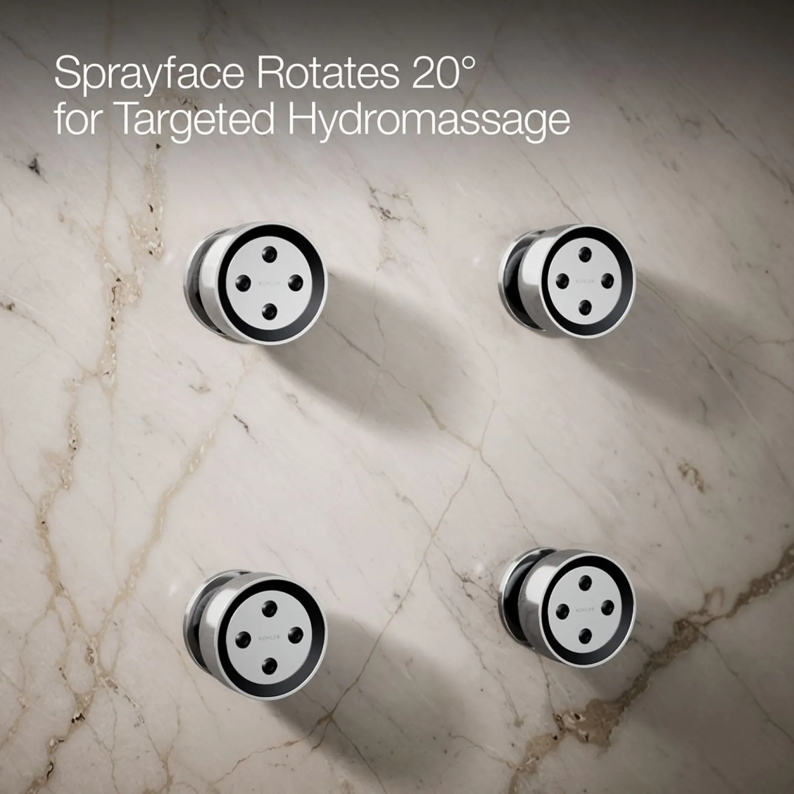 Round single-function body spray, 2.5 gpm^Kohler New