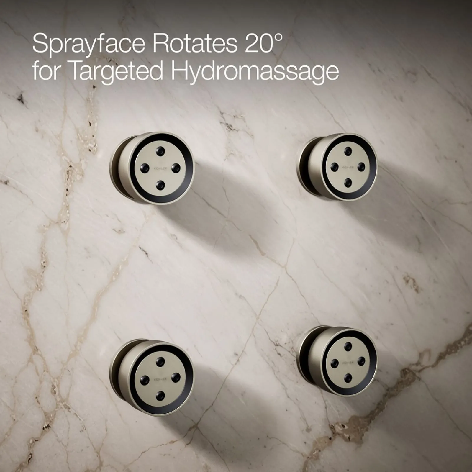 Round single-function body spray, 2.5 gpm^Kohler New
