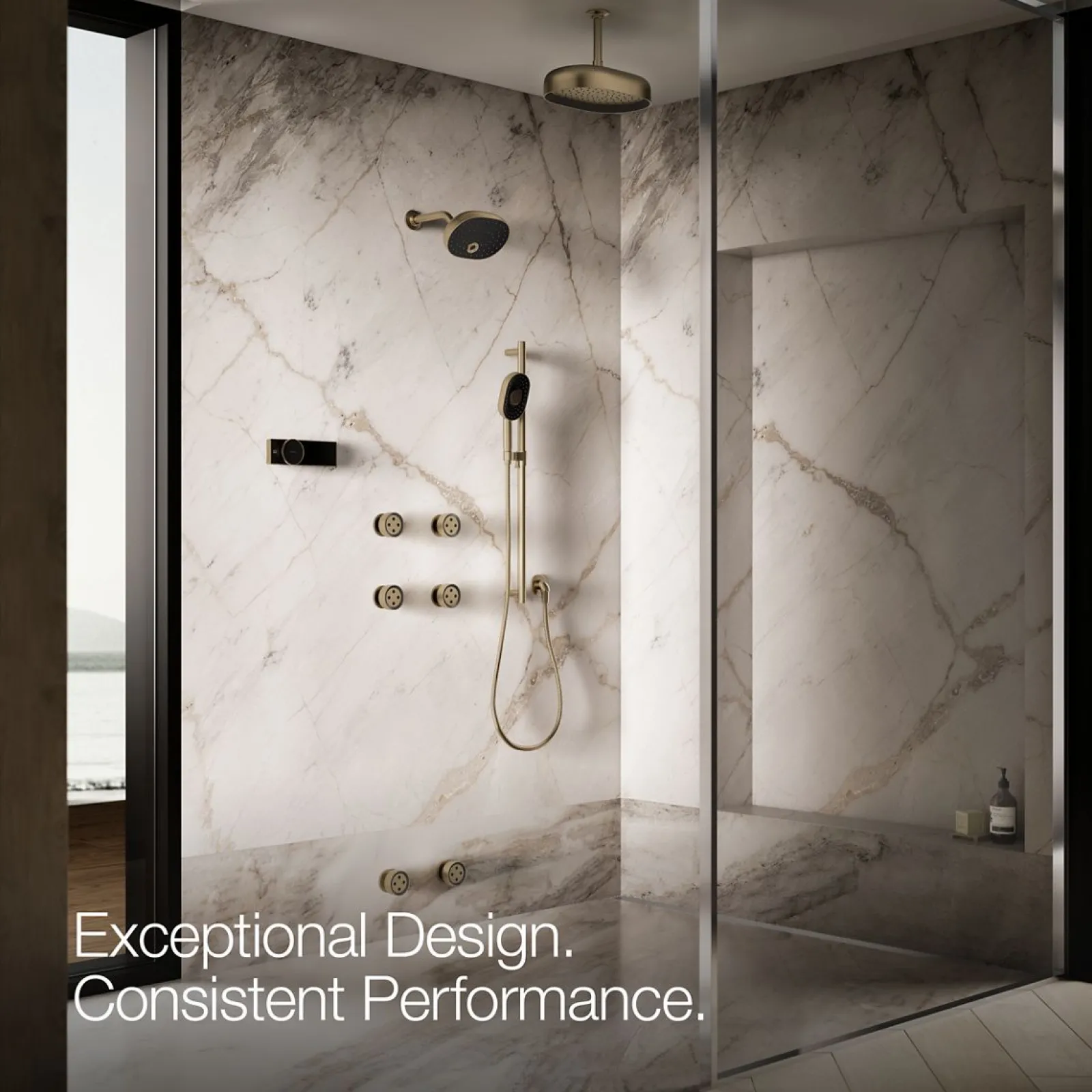 Round single-function body spray, 2.5 gpm^Kohler New