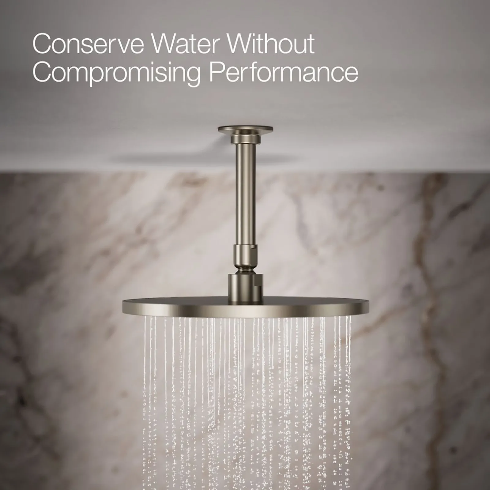 Round 10" single-function rainhead, 2.5 gpm^Kohler Sale