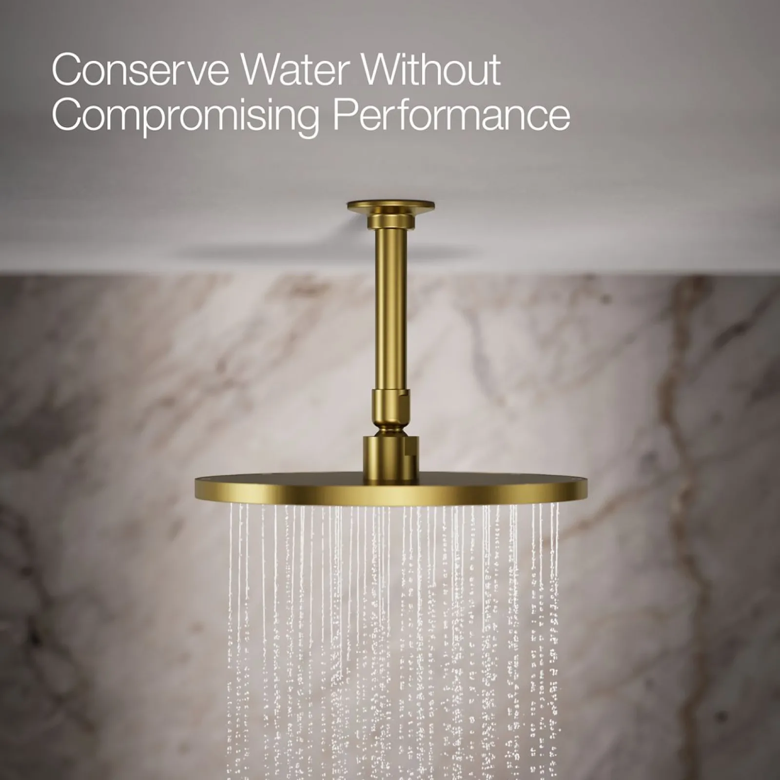 Round 10" single-function rainhead, 2.5 gpm^Kohler Sale