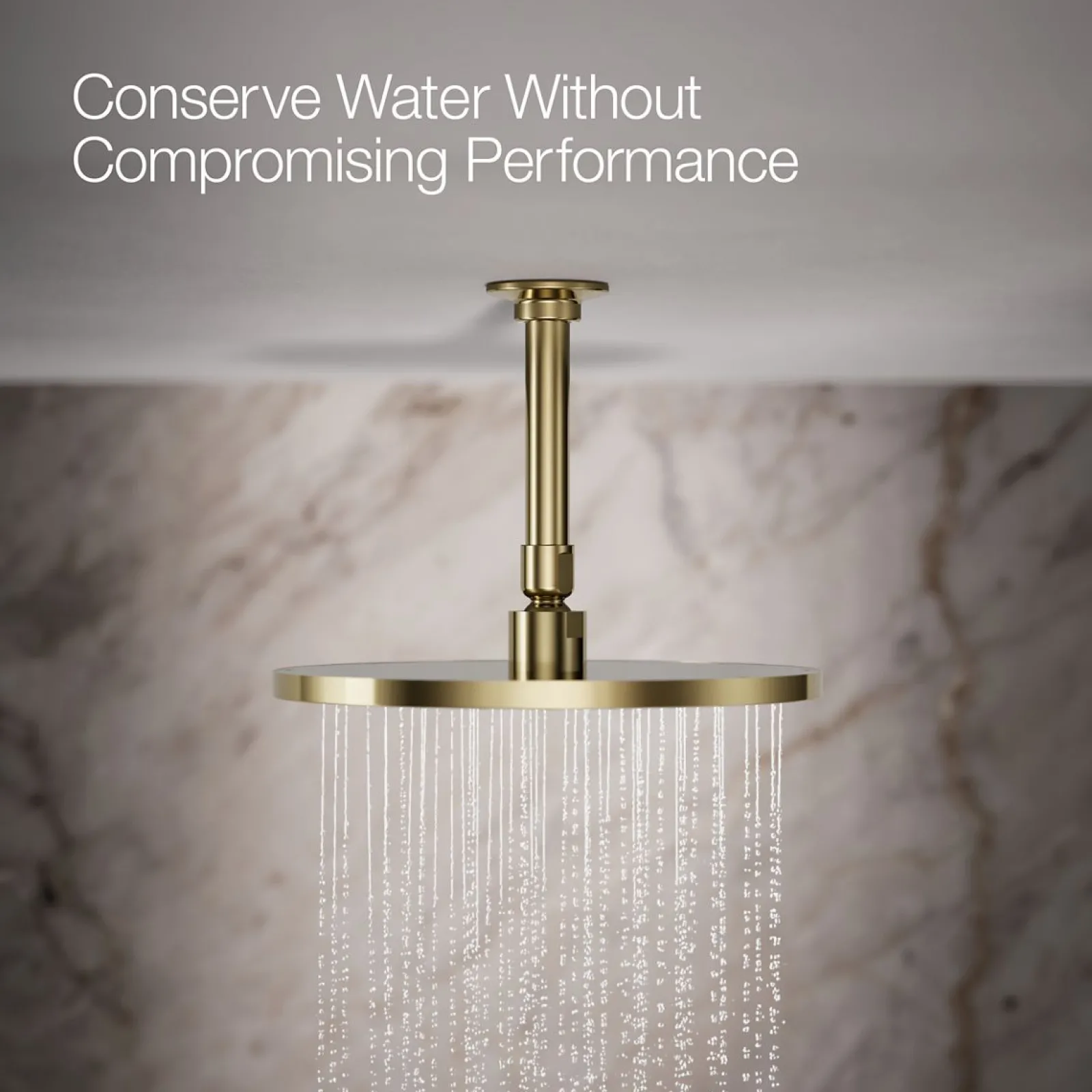 Round 10" single-function rainhead, 2.5 gpm^Kohler Sale