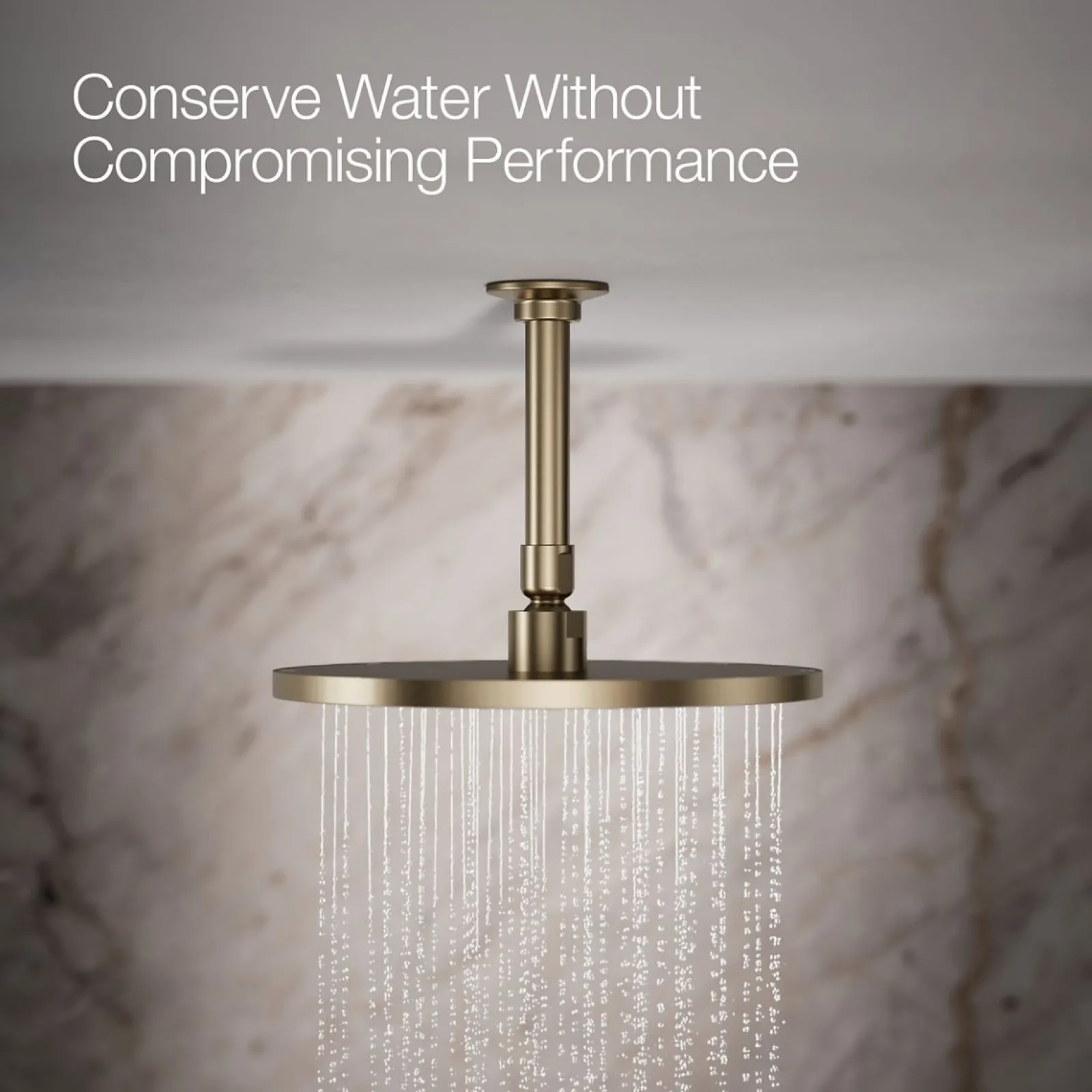 Round 10" single-function rainhead, 2.5 gpm^Kohler Sale