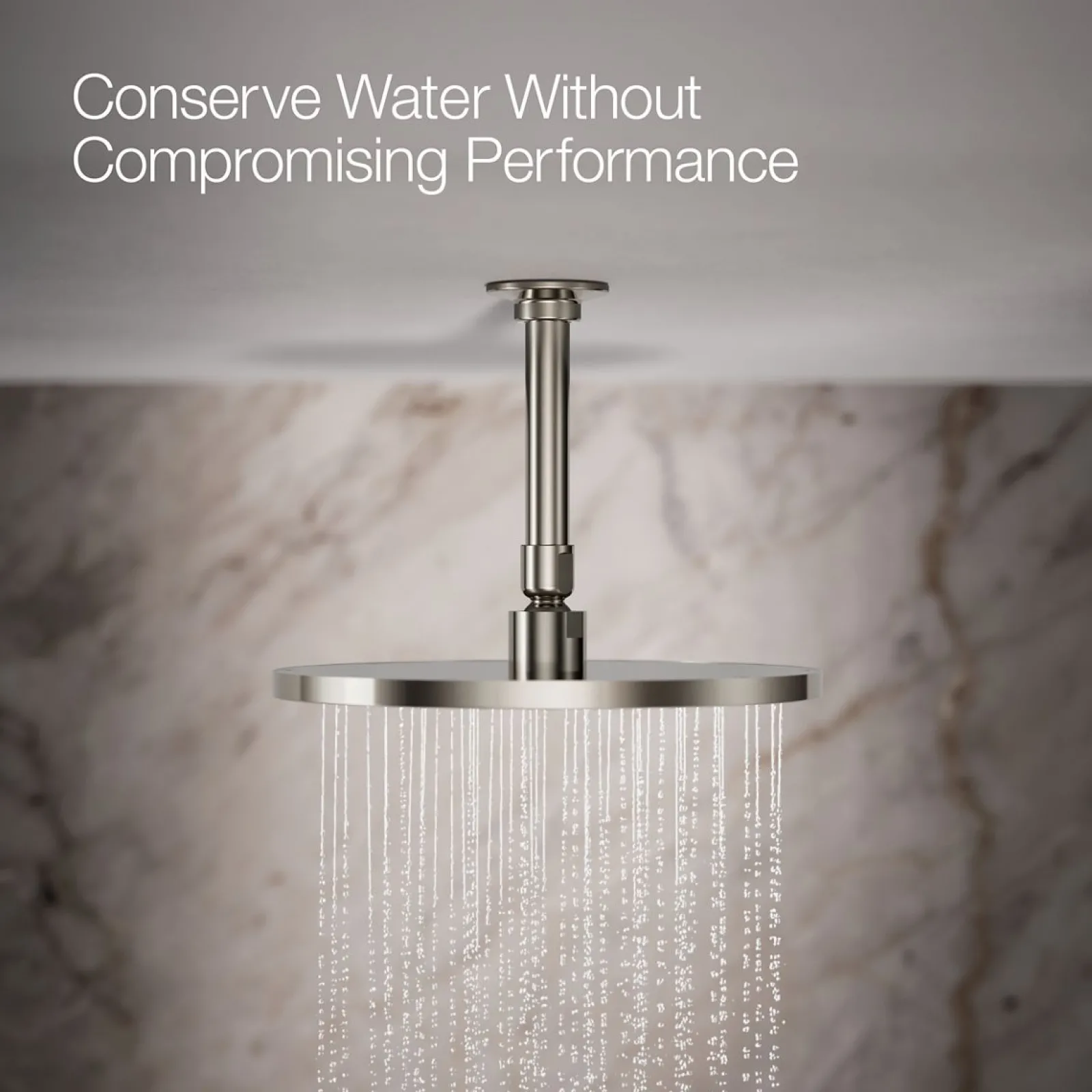 Round 10" single-function rainhead, 2.5 gpm^Kohler Sale