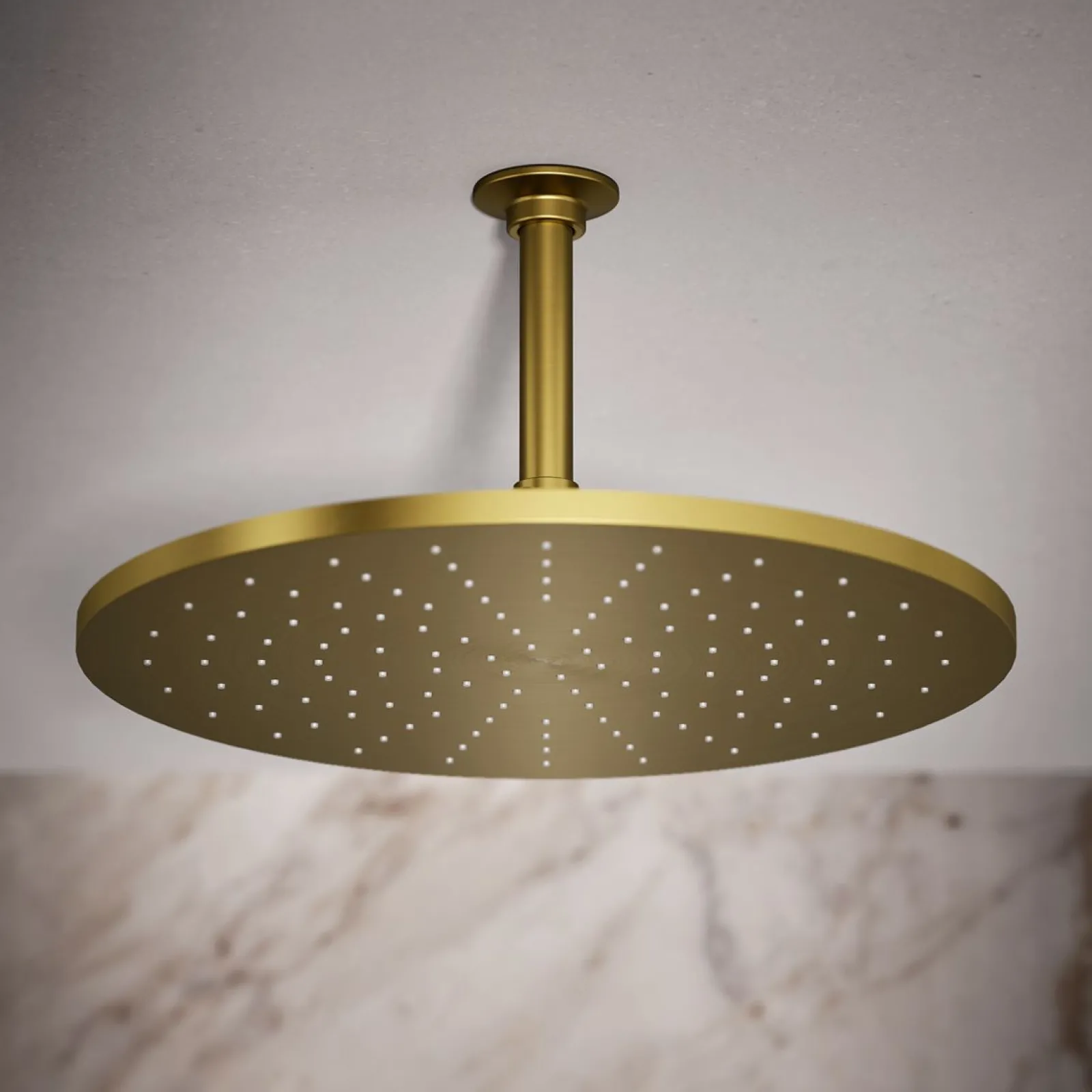 Round 14” single-function rainhead, 2.5 gpm^Kohler