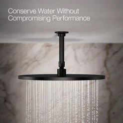 Round 14” single-function rainhead, 2.5 gpm^Kohler