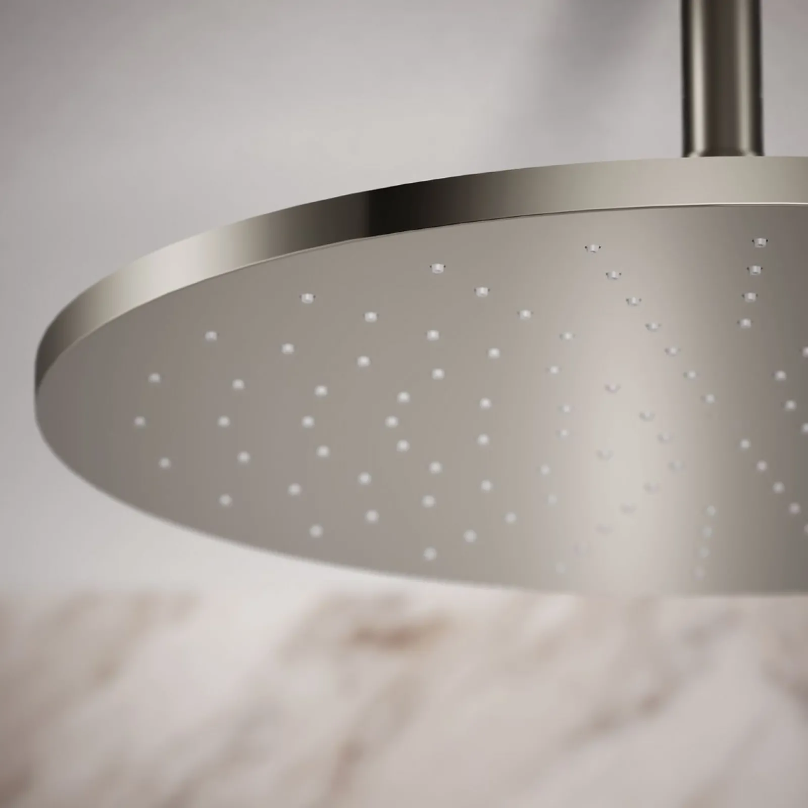 Round 14” single-function rainhead, 2.5 gpm^Kohler