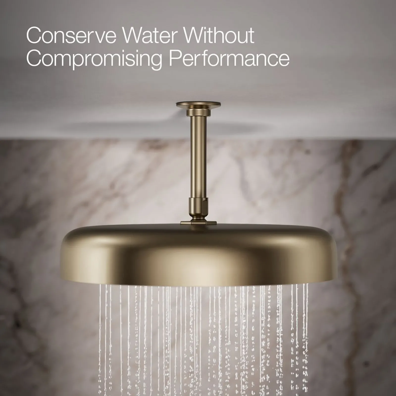 Round 14" single-function rainhead, 2.5 gpm^Kohler Online