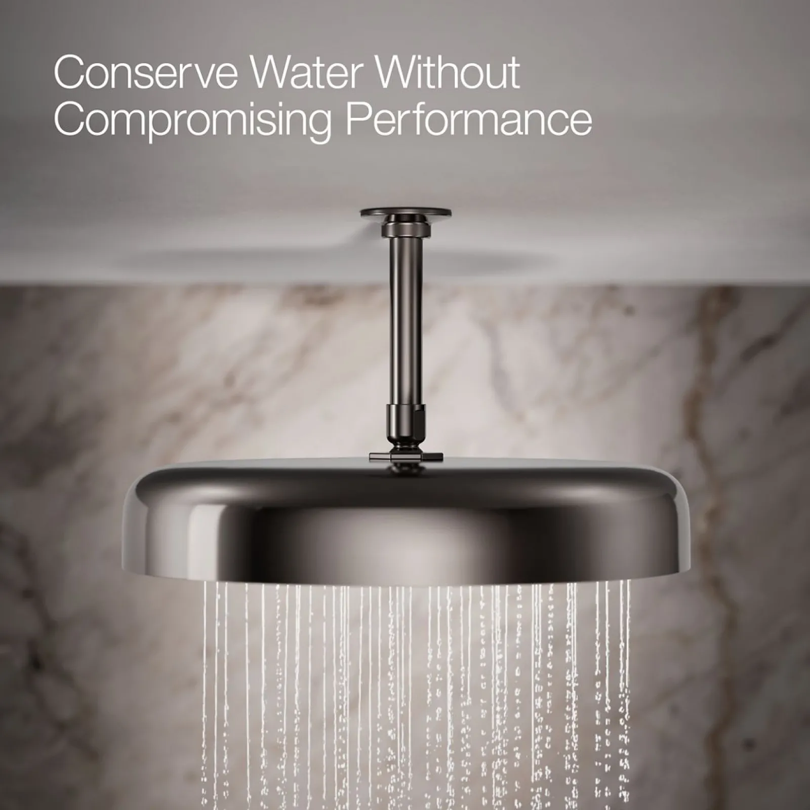 Round 14" single-function rainhead, 2.5 gpm^Kohler Online