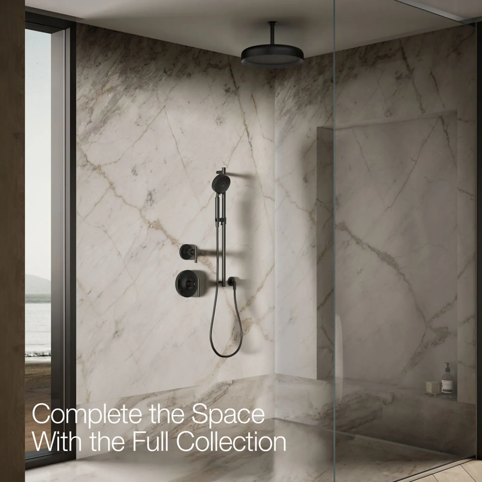 Round 14" single-function rainhead, 2.5 gpm^Kohler Online