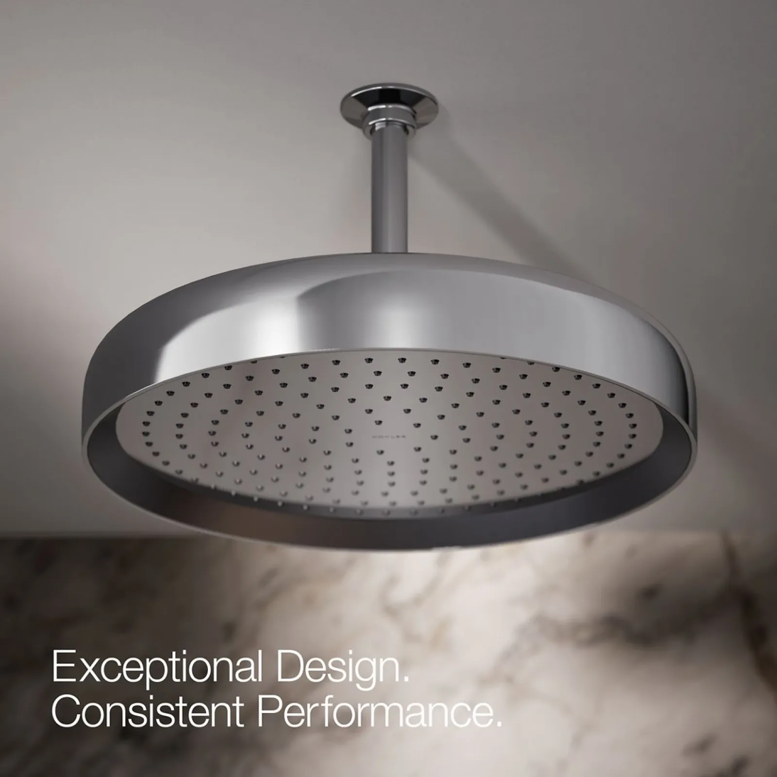 Round 14" single-function rainhead, 2.5 gpm^Kohler Online