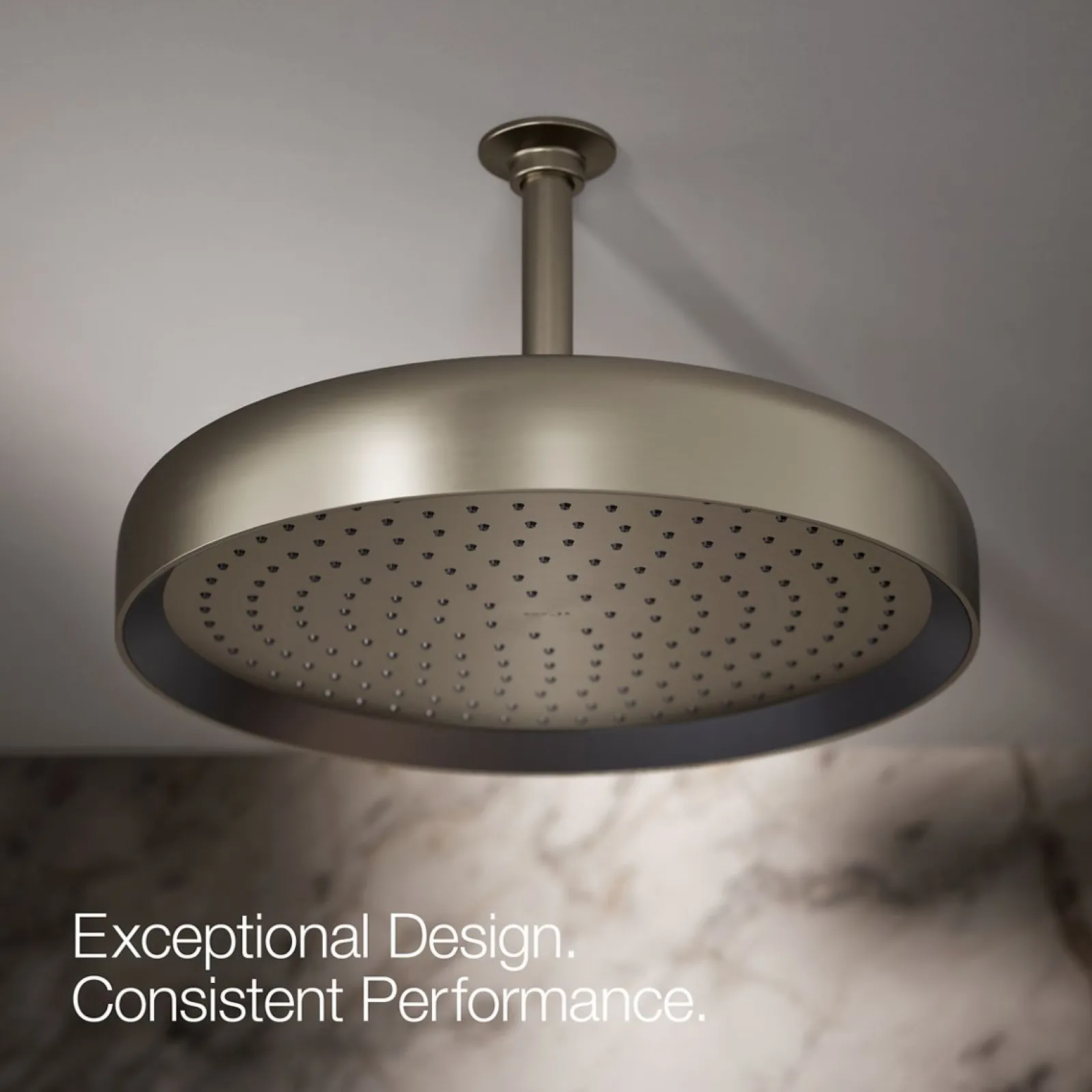 Round 14" single-function rainhead, 2.5 gpm^Kohler Online