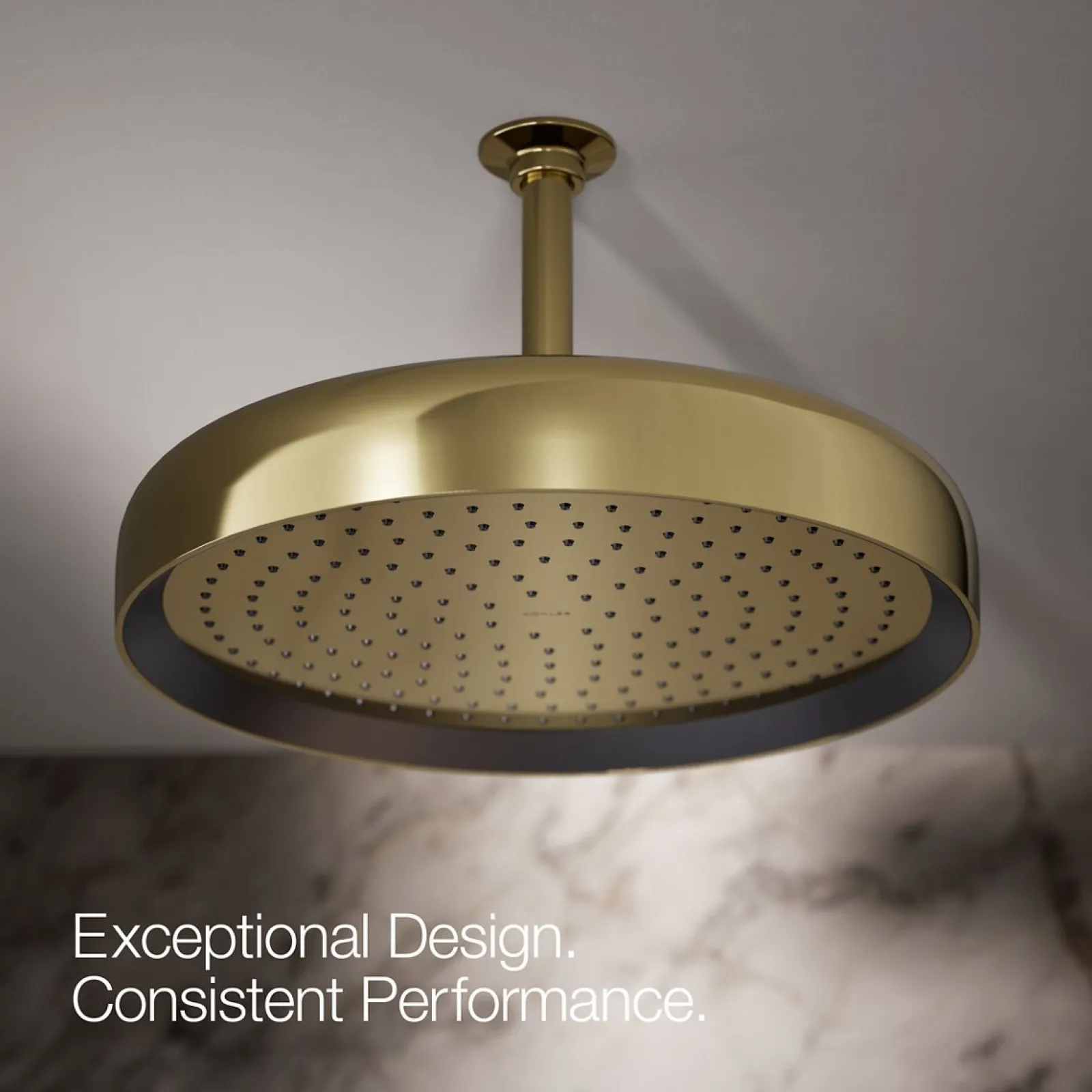 Round 14" single-function rainhead, 2.5 gpm^Kohler Online