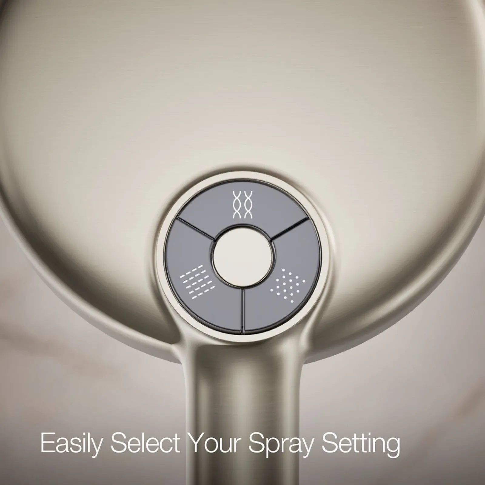 Round three-function handshower, 1.75 gpm^Kohler Hot