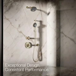 Round three-function handshower, 1.75 gpm^Kohler Hot