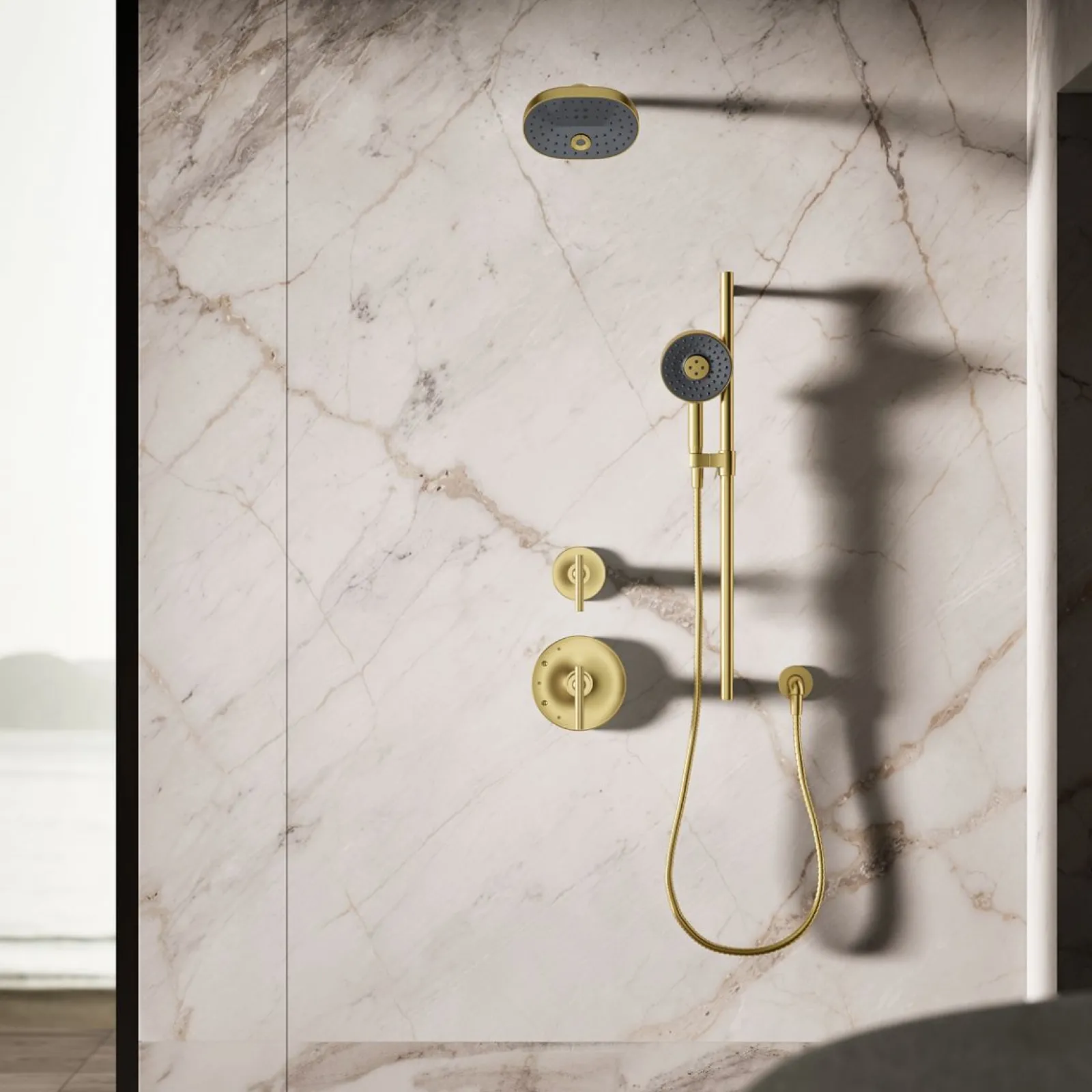 Round three-function handshower, 1.75 gpm^Kohler Hot