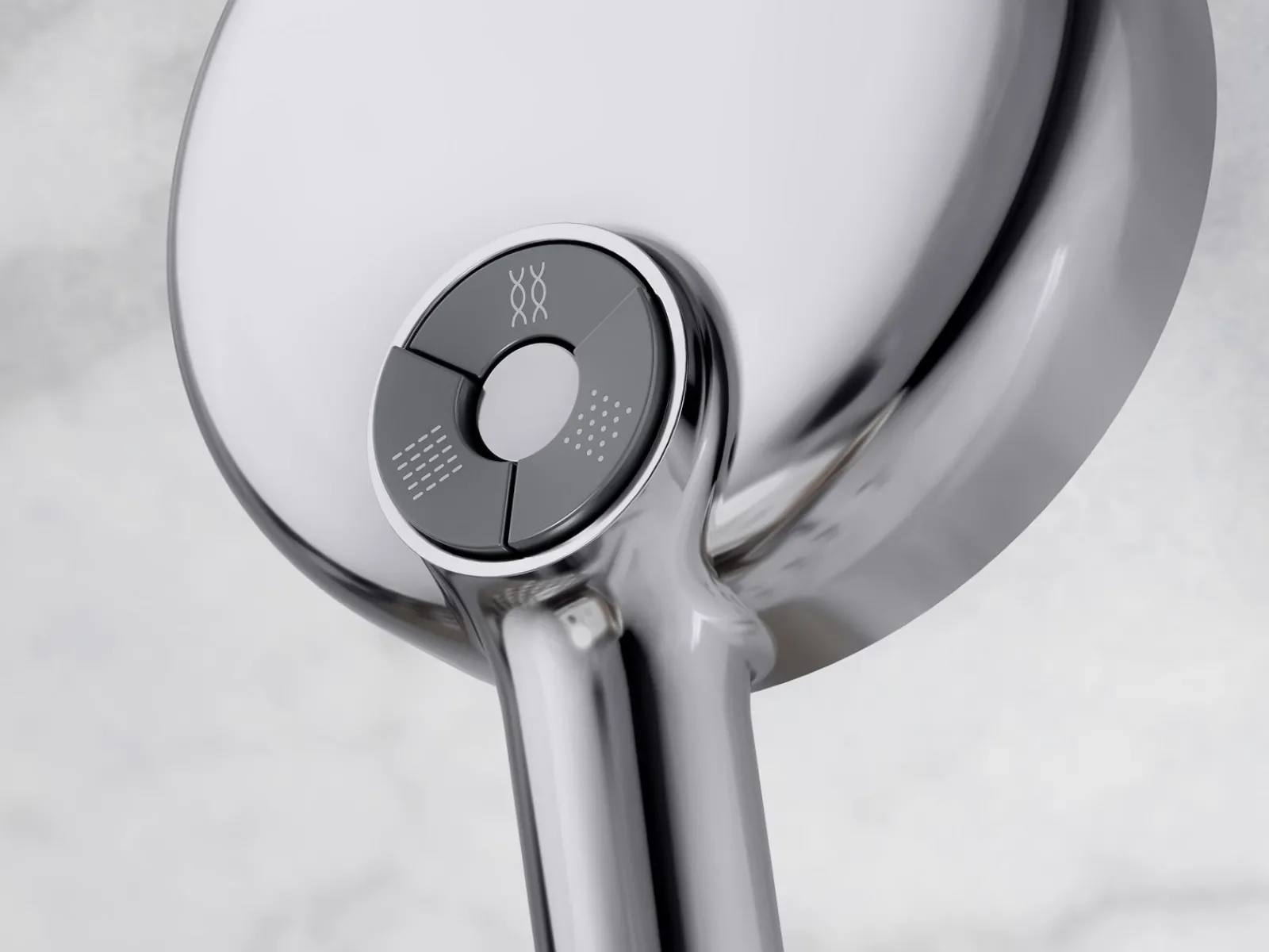 Round three-function handshower, 1.75 gpm^Kohler Hot