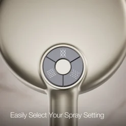 Round three-function handshower, 2.5 gpm^Kohler New