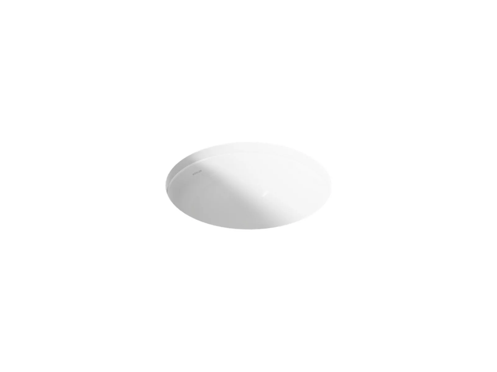 16-1/8" round undermount bathroom sink, no overflow^Kohler Clearance
