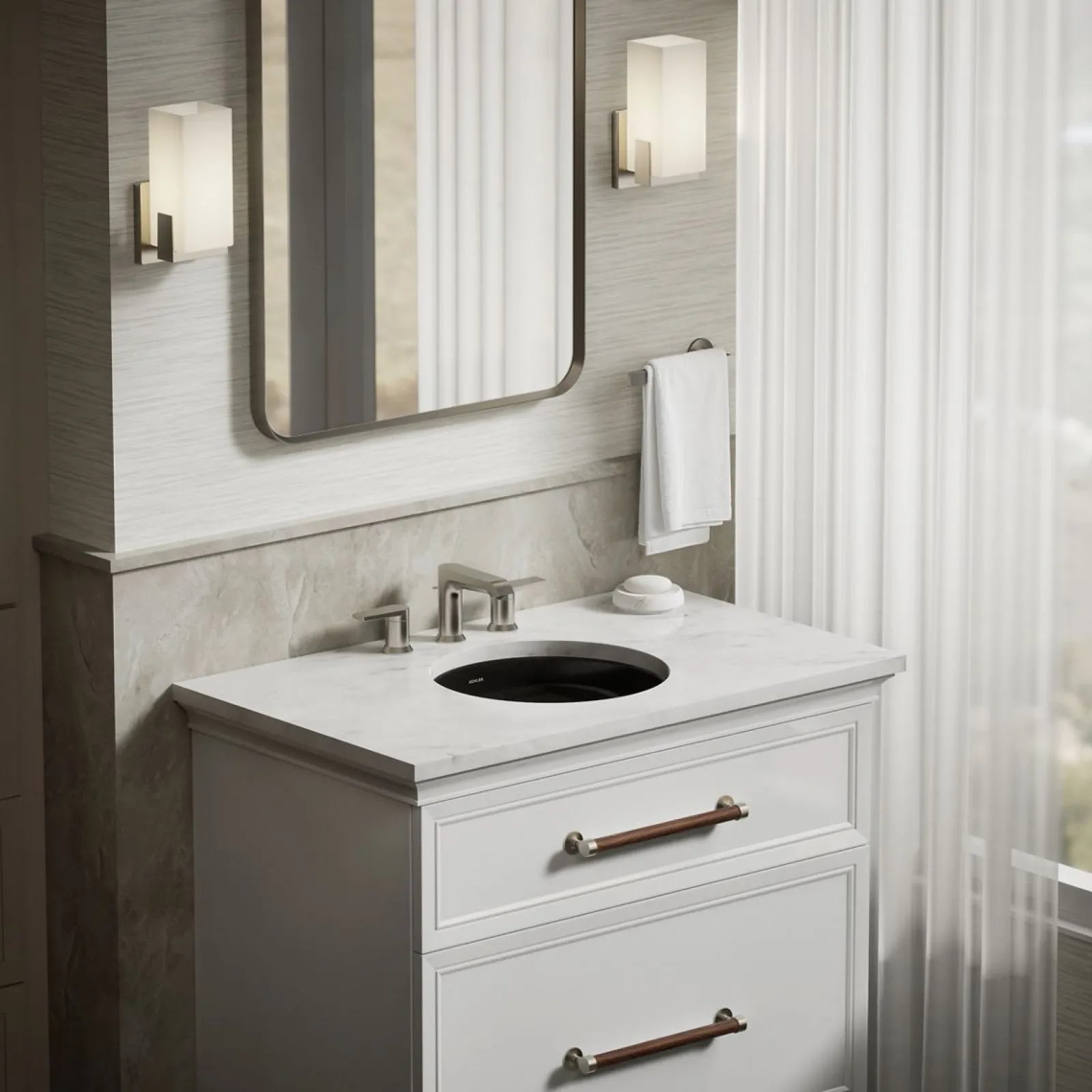 16-1/8" round undermount bathroom sink, no overflow^Kohler Clearance