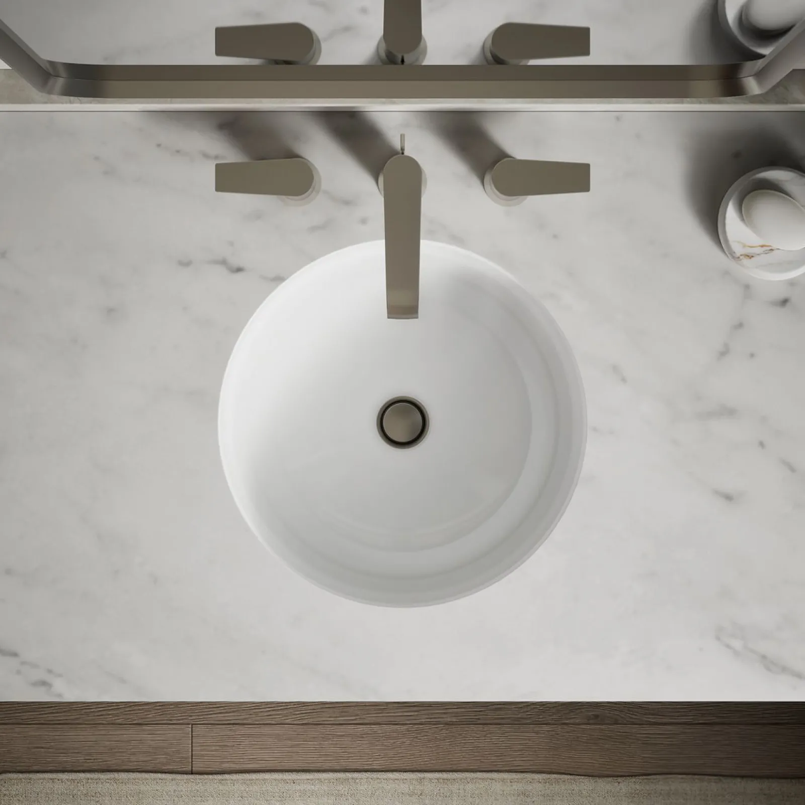16-1/8" round undermount bathroom sink, no overflow^Kohler Clearance