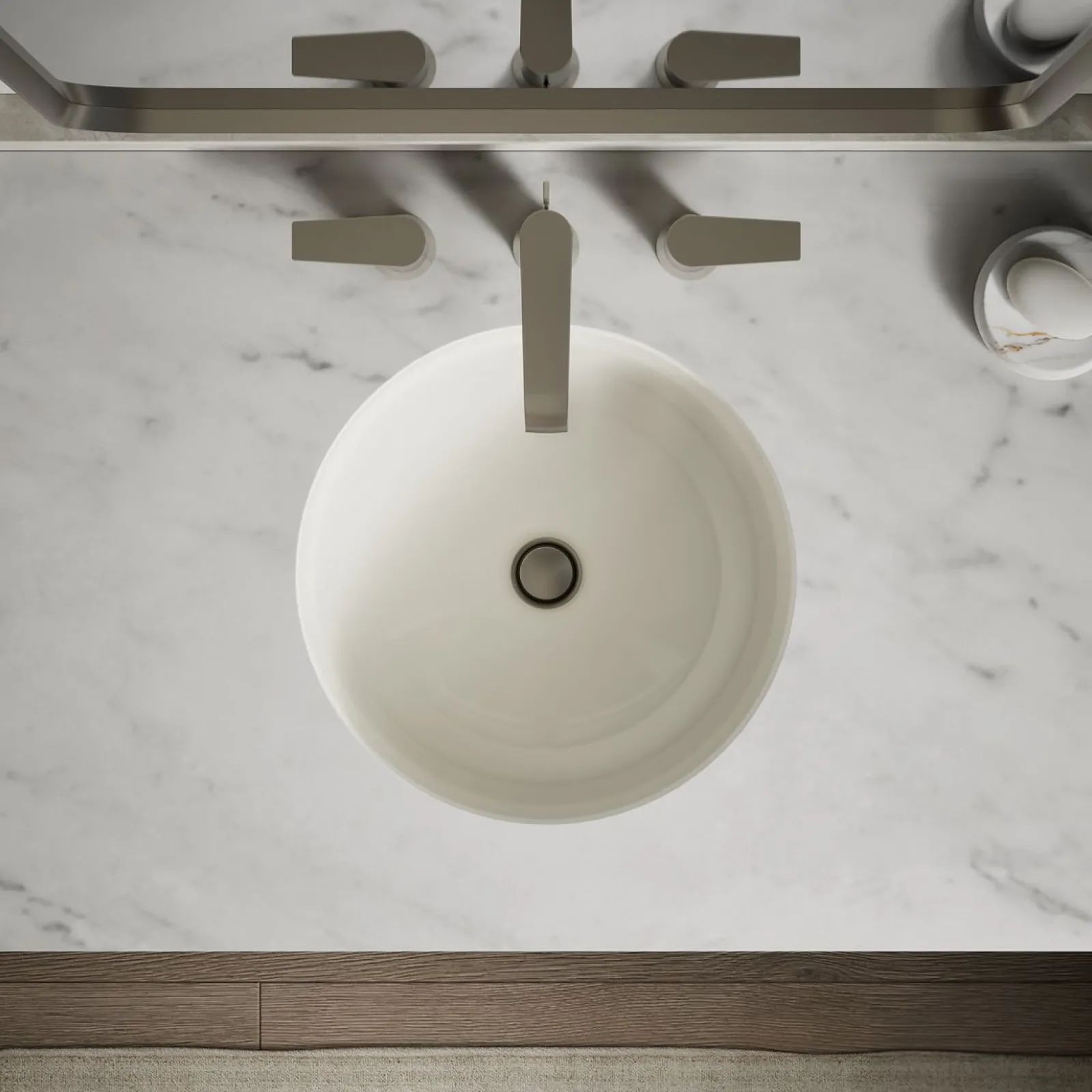16-1/8" round undermount bathroom sink, no overflow^Kohler Clearance